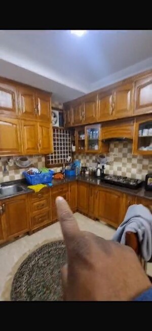 Kitchen in 3 BHK Builder Floor at Chittaranjan Park – for Rent