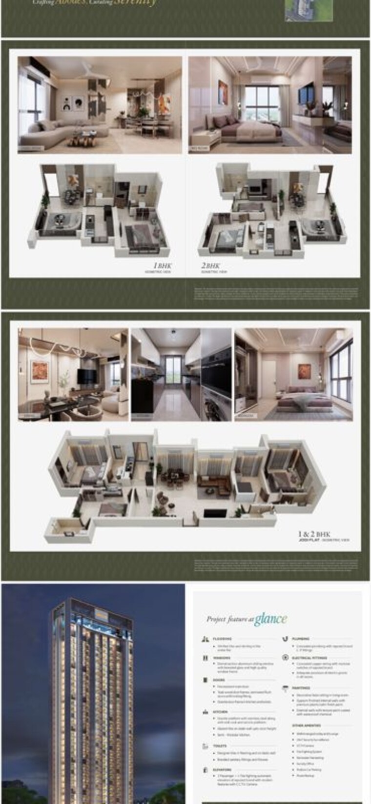 Floor Plan, balaji-serenity 1 Bedroom 426 Sq.Ft. Apartment In Mira Road East Thane 10716552