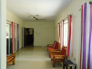 Living Room in 2 BHK Apartment at Rama Capriccio Phase I, Wakad – for Rent