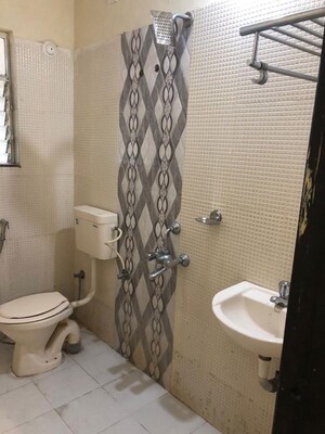 Bathroom in 2 BHK Apartment at Rama Capriccio Phase I, Wakad – for Rent