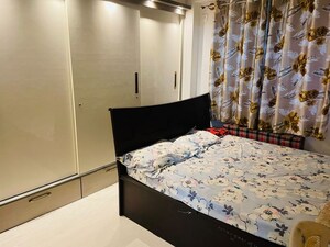 Bedroom in 3 BHK Apartment at Amrutha Heights Phase II, Whitefield – for Rent