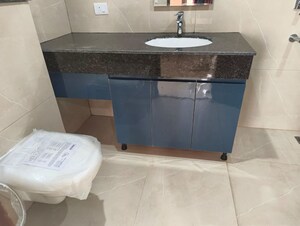 Bathroom in 3 BHK Apartment at Rishita Mulberry Heights, Sushant Golf City – for Rent