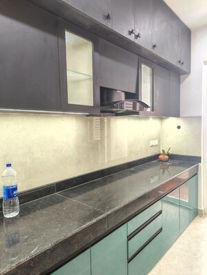 Kitchen in 3 BHK Apartment at Rishita Mulberry Heights, Sushant Golf City – for Rent