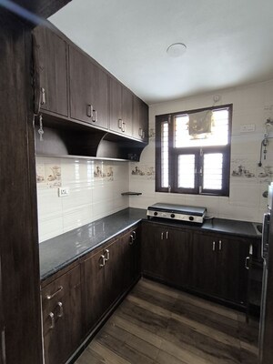 Kitchen in 4 BHK Builder Floor at Green Fields Colony – for Rent