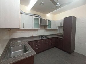 Kitchen in 3 BHK Builder Floor at Greater Kailash I – for Rent