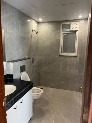 Bathroom in 3.5 BHK Apartment at Rishita Mulberry Heights, Sushant Golf City – for Rent