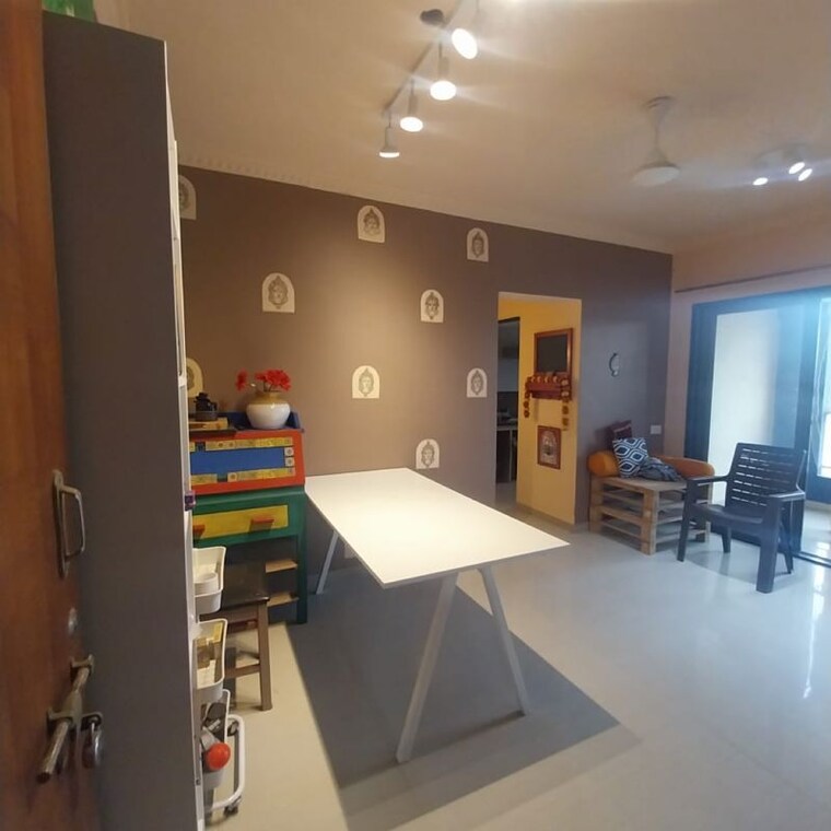Living Room, pate-stylus 2 Bedroom 950 Sq.Ft. Apartment In Balewadi Pune 10716611