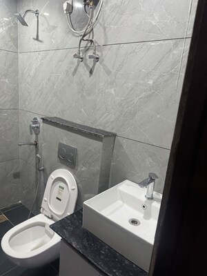 Bathroom in 3 BHK Apartment at Aura Gazania, Nabha – for Rent