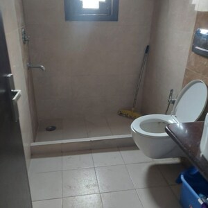 Bathroom in 3 BHK Builder Floor at Safdarjung Enclave – for Rent