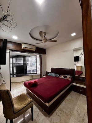 Kitchen in 2 BHK Apartment at Maharaja Retreat CHS, Goregaon East – for Rent