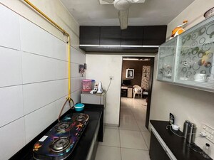 Kitchen in 2 BHK Apartment at Uttam Enclave, Aundh – for Rent