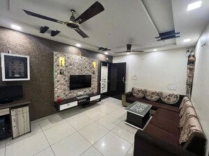 Living Room in 2 BHK Apartment at Uttam Enclave, Aundh – for Rent