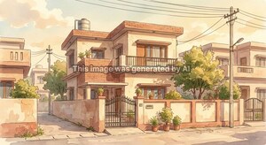  Independent House – Exterior View View at Ghanupur - for Sale