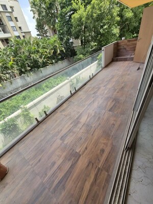 Balcony in 3 BHK Apartment at Matoshri Apartment Pashan, Pashan – for Rent