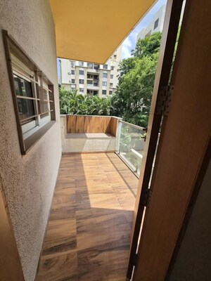 Balcony in 3 BHK Apartment at Matoshri Apartment Pashan, Pashan – for Rent