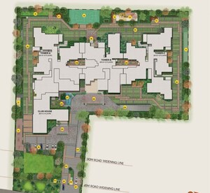 Master Plan in 3.5 BHK Apartment at Brigade Avalon, Whitefield – for Sale