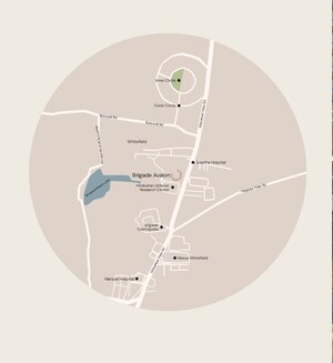 3.5 BHK Apartment – Map Location View at Brigade Avalon, Whitefield - for Sale