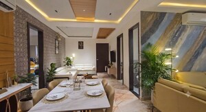 Living Room in 3 BHK Apartment at Vasavi Urban, Bachupally – for Sale