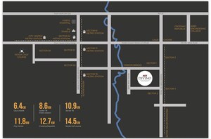 2 BHK Apartment – Map Location View at Ace Divino, Sector 1 Greater Noida - for Sale