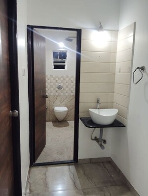 Bathroom in 3 BHK Apartment at Omkar Nagar – for Rent