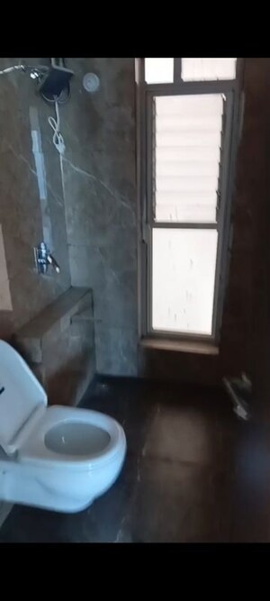 Bathroom in 2 BHK Apartment at New Gurukrupa CHS, Jogeshwari West – for Rent