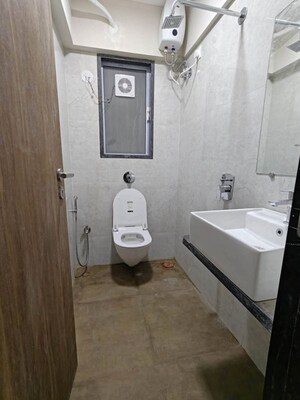 Bathroom in 2 BHK Apartment at Bandstand Apartment, Bandra West – for Rent