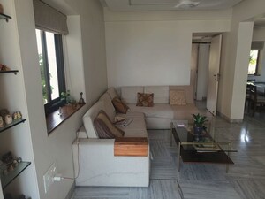 Living Room in 2 BHK Apartment at Sea Lord, Cuffe Parade – for Sale