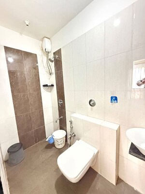 Bathroom in 2 BHK Apartment at Sethia Imperial Avenue, Malad East – for Rent