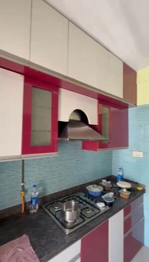 Kitchen/pantry in 3 BHK Apartment at Tharwani Rosewood Heights, Kharghar Sector 10 – for Rent