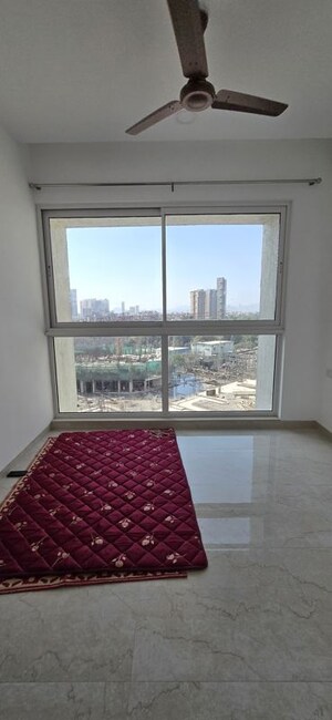 Living Room in 2 BHK Apartment at Aurum Q Residences, Ghansoli – for Rent