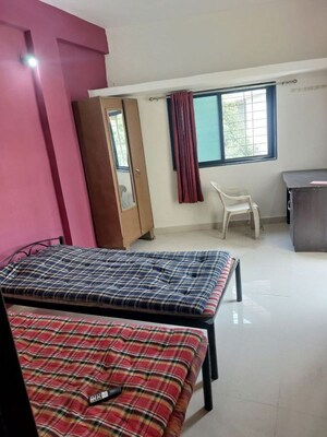 Bedroom in 2 BHK Independent House at BU Bhandari East Street, Kharadi – for Rent
