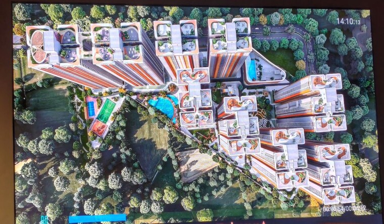 Exterior View, kollur 3 Bedroom 2600 Sq.Ft. Apartment In Kollur Hyderabad 10716853