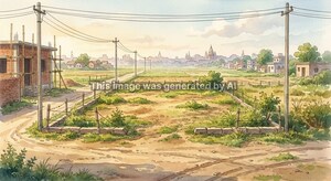 Plot Area in  Land at Aharak – for Sale