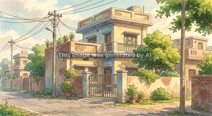  Independent House – Exterior View View at Milap Chowk - for Sale