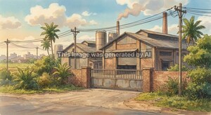  Industrial Plot – Exterior View View at Khambhat - for Sale