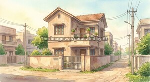  Independent House – Exterior View View at Dipanjali - for Sale