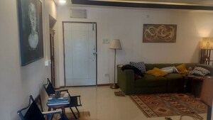 Living Room in 3 BHK Apartment at Jubilee Hills – for Rent