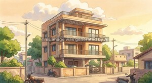  Builder Floor – Exterior View View at Pimple Gurav - for Sale