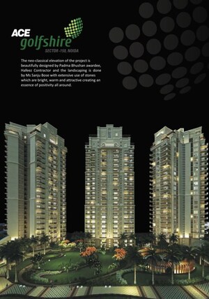 3 BHK Apartment – Exterior View View at Ace Golfshire, Sector 150 - for Sale