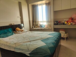 Bedroom in 2 BHK Apartment at Nyati Era, Dhanori – for Rent
