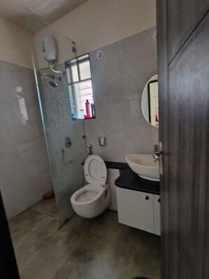 Bathroom in 2 BHK Apartment at Nyati Era, Dhanori – for Rent