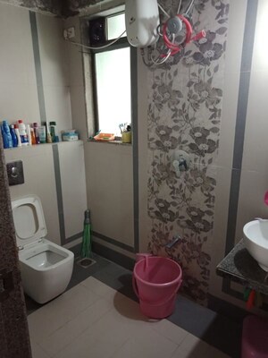 Bathroom in 2 BHK Apartment at Concret Sai Saakshaat, Kharghar – for Rent