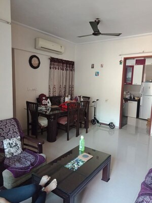 Living Room in 2 BHK Apartment at Concret Sai Saakshaat, Kharghar – for Rent