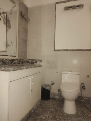 Bathroom in 4 BHK Builder Floor at New Friends Colony – for Sale
