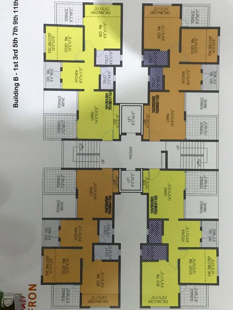 Master Plan, saptsiddh-savali-saffron 2 Bedroom 760 Sq.Ft. Apartment In Keshav Nagar Pune 10717051