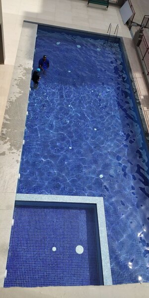 Swimming Pool in 1.5 BHK Apartment at Bren Northern Lights, Jakkuru – for Rent