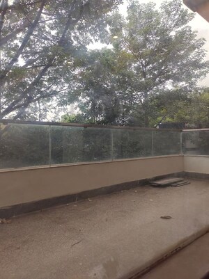 Balcony in 4 BHK Builder Floor at Panchsheel Enclave – for Rent