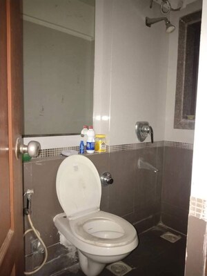 Bathroom in 3 BHK Apartment at Trishul Gold Coast, Ghansoli – for Rent