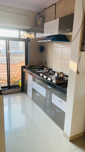 Kitchen in 3 BHK Apartment at Nityanand Apartment Borivali, Borivali East – for Sale