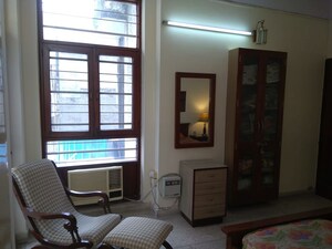 Living Room in 3 BHK Apartment at Saket – for Rent